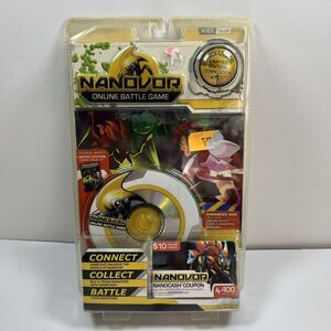 Nanovor Animated Online Battle Enhanced Game DVD & #1 Limited Comic Book NIP
